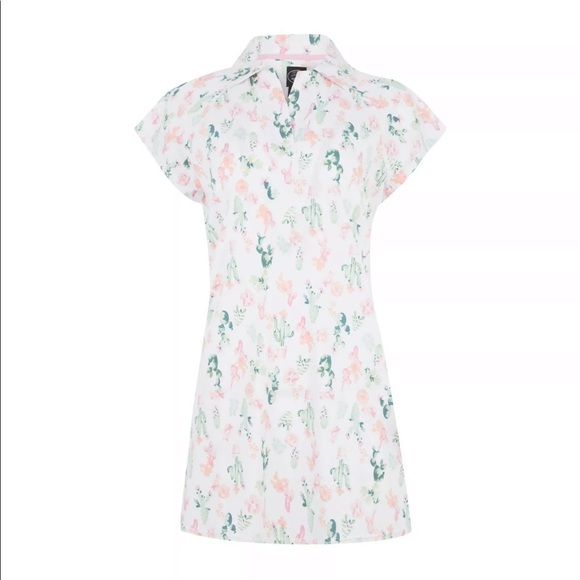 Laura Ashley cactus print nightshirt - size Large - Picture 2 of 16